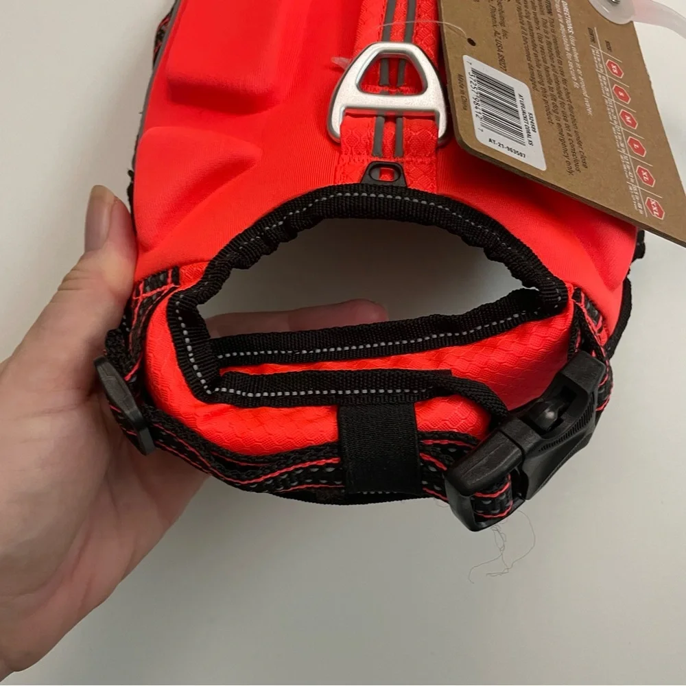 Arcadia Trail Dog Life Jacket Vest High Visibility Floatation Aid Adjustable XS